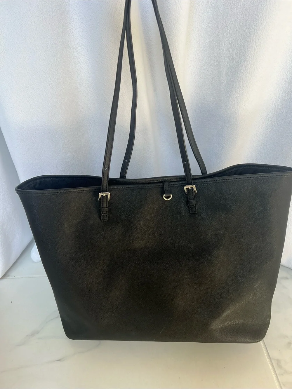 Michael Kors Jet Set Studded Travel Tote Black